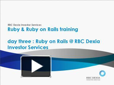 PPT – Ruby PowerPoint presentation | free to view - id: 1bcf2d-YjcwN