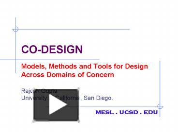 PPT – CODESIGN PowerPoint presentation | free to view - id: 1bf8f7-ZDc1Z