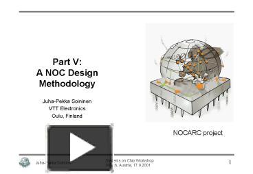 PPT – Part V: A NOC Design Methodology PowerPoint presentation | free ...