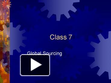 Class 7 presentation | free to view
