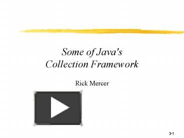 PPT – Some of Java's Collection Framework PowerPoint presentation ...