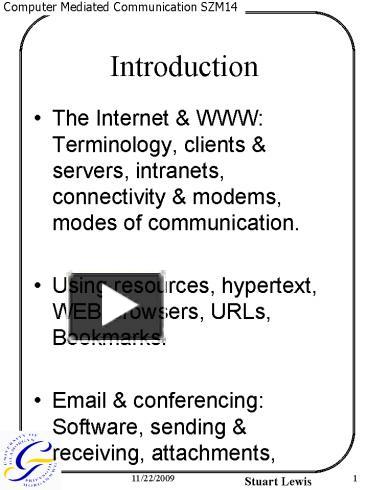 PPT – The Internet PowerPoint presentation | free to view - id: 1f94f6 ...