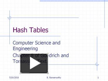 PPT – Hash Tables PowerPoint presentation | free to download - id ...