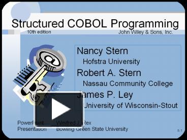 Structured COBOL Programming presentation | free to download