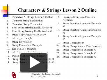 PPT – Characters%20 PowerPoint presentation | free to download - id ...