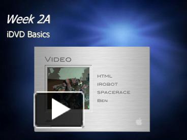 PPT – Week 2A PowerPoint presentation | free to view - id: 244c18-MTc3M