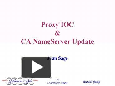 PPT – Proxy IOC PowerPoint presentation | free to download - id: 2471d4 ...