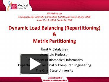 Dynamic Load Balancing Repartitioning presentation | free to view