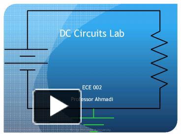 PPT – DC Circuits Lab PowerPoint presentation | free to download - id ...