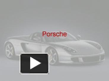 Porsche presentation | free to view