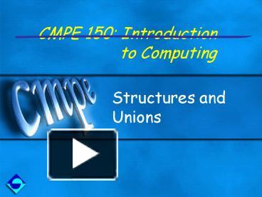 Structures and Unions presentation | free to download