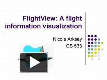 FlightView: A flight information visualization presentation | free to ...