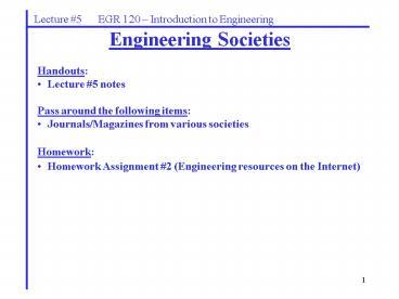 PPT – Lecture PowerPoint presentation | free to view - id: 29adb-YjY5Z