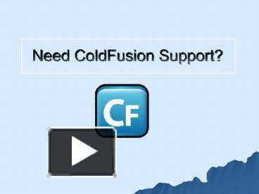 Offshore Coldfusion development | Coldfusion application development ...