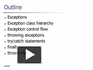 Outline presentation | free to view