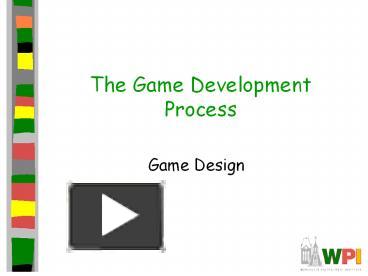 The Game Development Process presentation | free to download
