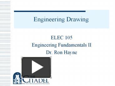 PPT – Engineering Drawing PowerPoint presentation | free to view - id ...