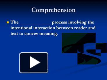 PPT – Comprehension PowerPoint presentation | free to download - id ...