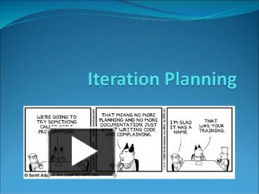 Iteration Planning presentation | free to download