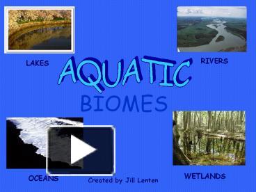 BIOMES presentation | free to view