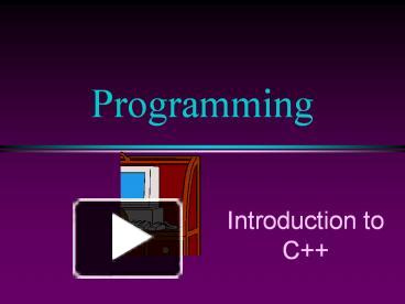 PPT – Introduction to C++ PowerPoint presentation | free to download ...