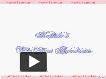 PPT – Module 5 PowerPoint presentation | free to view - id: 3dfbd-ZGU0O