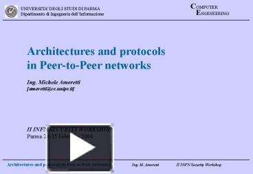 PPT – Architectures and protocols PowerPoint presentation | free to ...
