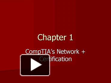 CompTIA presentation | free to view