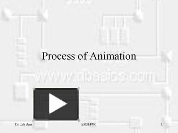 PPT – Process of Animation PowerPoint presentation | free to view - id ...