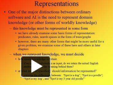PPT – Representations PowerPoint presentation | free to download - id ...