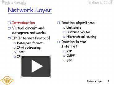 Virtual circuit and datagram networks presentation | free to view
