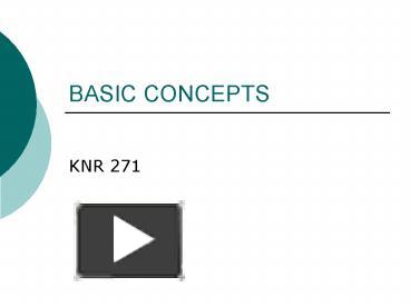 BASIC CONCEPTS presentation | free to view