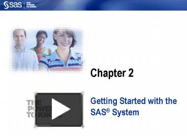 PPT – Getting Started with the SAS PowerPoint presentation | free to ...