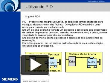 Utilizando PID presentation | free to download