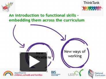 PPT – An introduction to functional skills PowerPoint presentation ...
