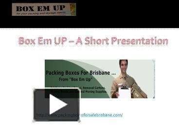 PPT – Storage Boxes Brisbane PowerPoint presentation | free to download ...