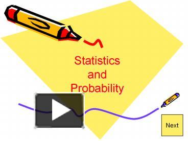 PPT – Statistics and Probability PowerPoint presentation | free to ...