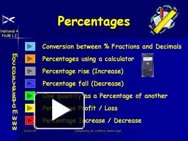 Percentages presentation | free to download