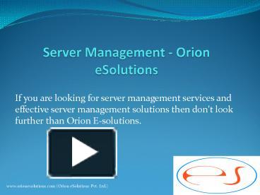 PPT – Windows server management PowerPoint presentation | free to ...