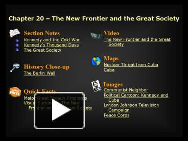 Chapter 20 presentation | free to view
