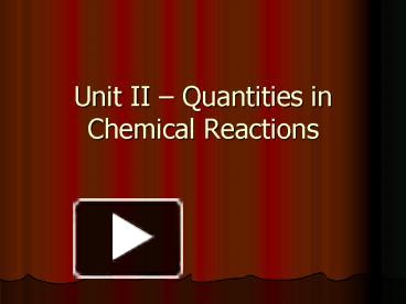 PPT – Unit II PowerPoint presentation | free to download - id: 663d36-ODZkZ