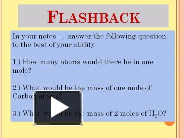 Flashback presentation | free to download