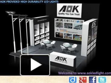 PPT – AOK provided high durability LED lights PowerPoint presentation ...