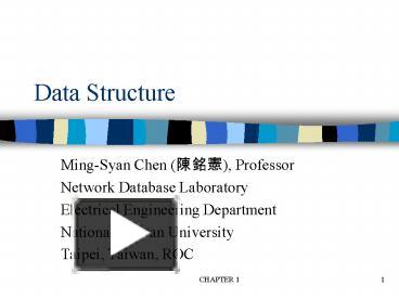 PPT – Data Structure PowerPoint presentation | free to view - id ...