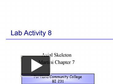 PPT – Lab Activity 8 PowerPoint presentation | free to download - id ...