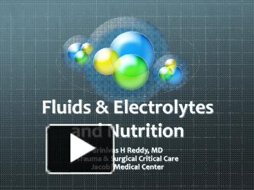 PPT – Fluids PowerPoint presentation | free to view - id: 69aad0-Y2I1N