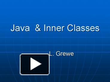 Java presentation | free to view