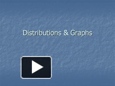 PPT – Distributions PowerPoint presentation | free to download - id ...