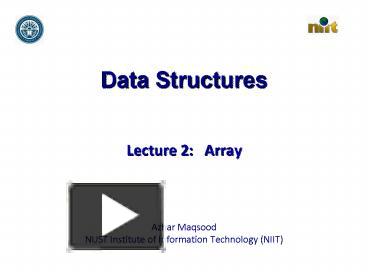PPT – Data Structures PowerPoint presentation | free to view - id ...