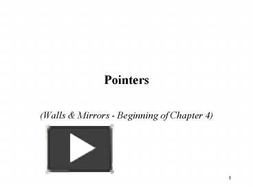 PPT – Pointers PowerPoint presentation | free to download - id: 6f574e ...